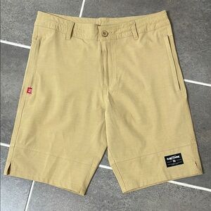 Flag Nor Fail 10” khaki shorts size 29